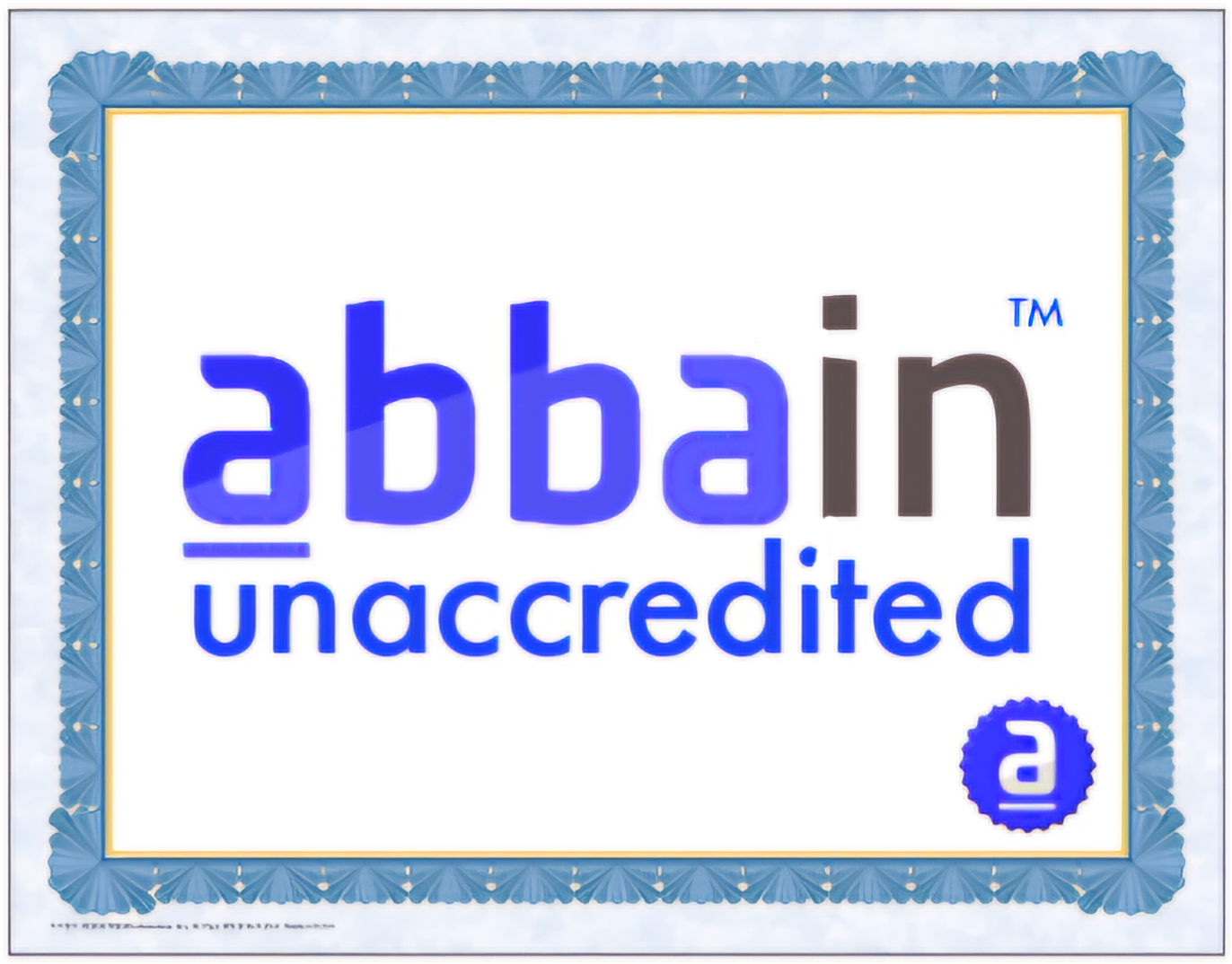 Abbain Unaccredited